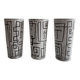Large goblets for orangeade or small ceramic vases from the 1960s-70s.