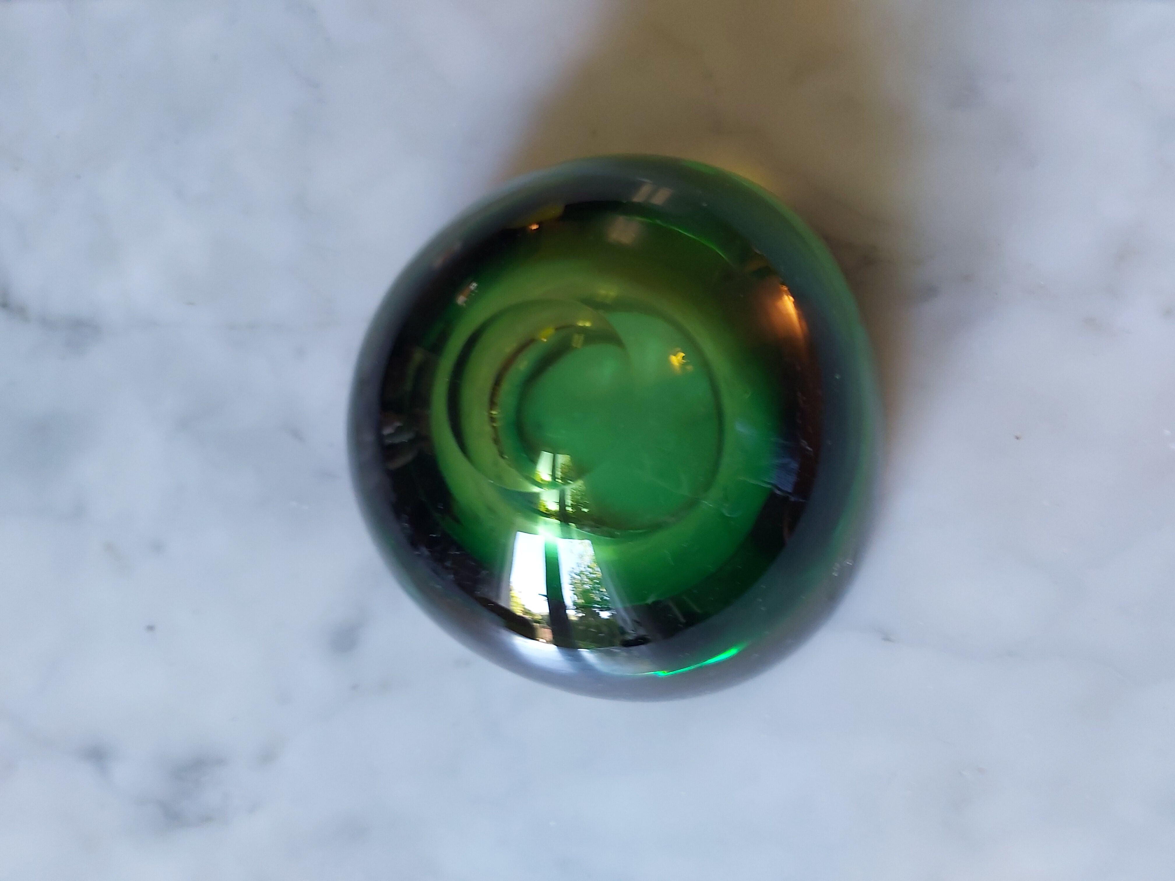 Ashtray Sommerso in Murano glass