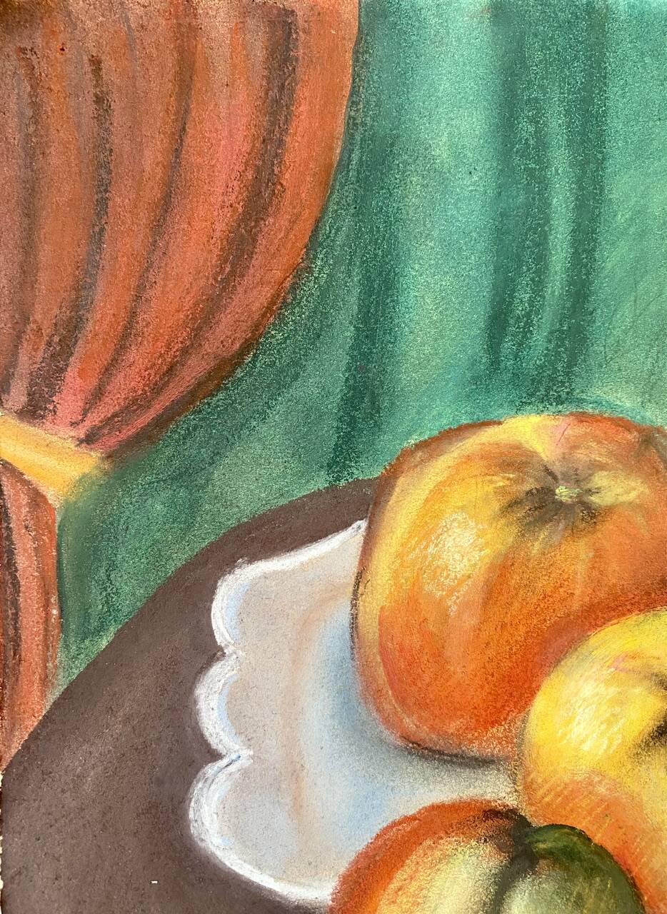 Still life with fruit signed J de Sereys and dated 1974