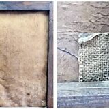 Oil painting on canvas XVIII Virgin and Child