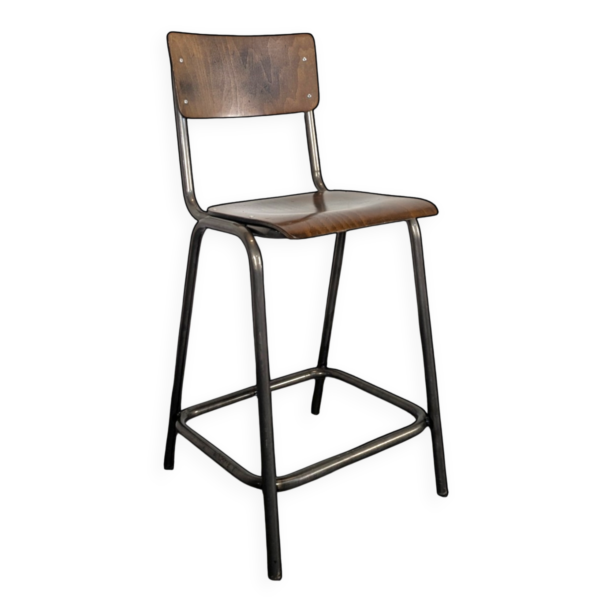 Industrial style bar stool