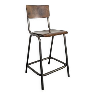 Industrial style bar stool