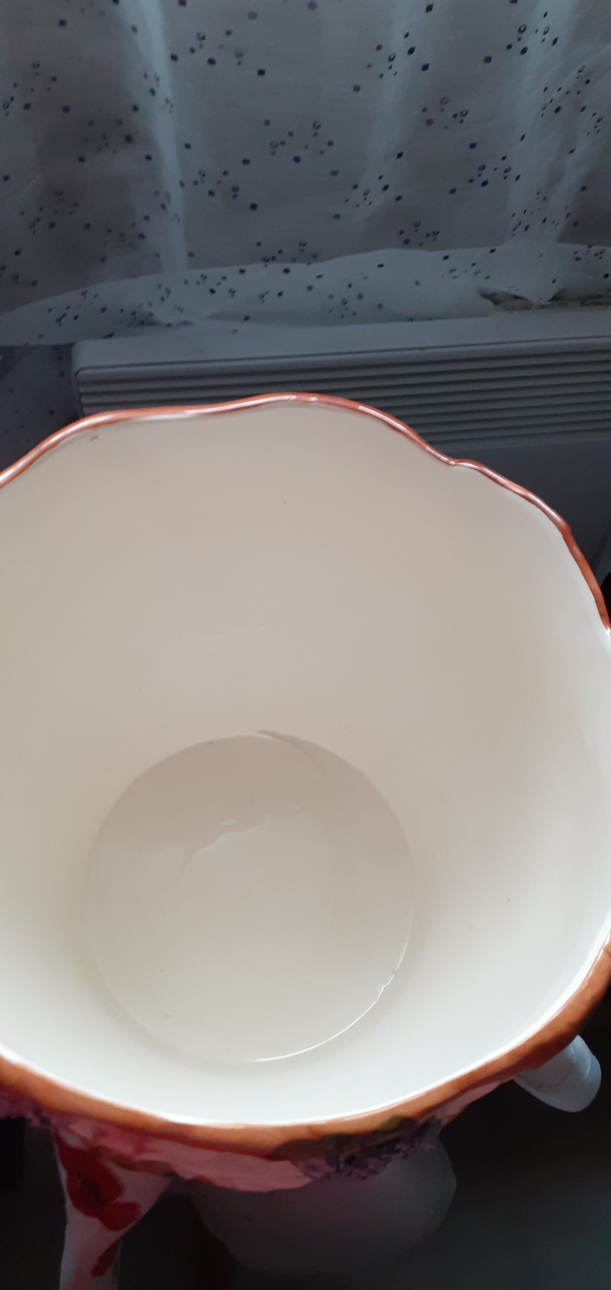 cache pot slurry fruits and flowers ceramic