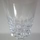 8 vintage Vannes crystal wine glasses