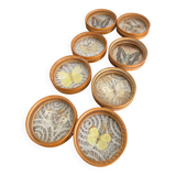 Butterfly coasters, 1970s