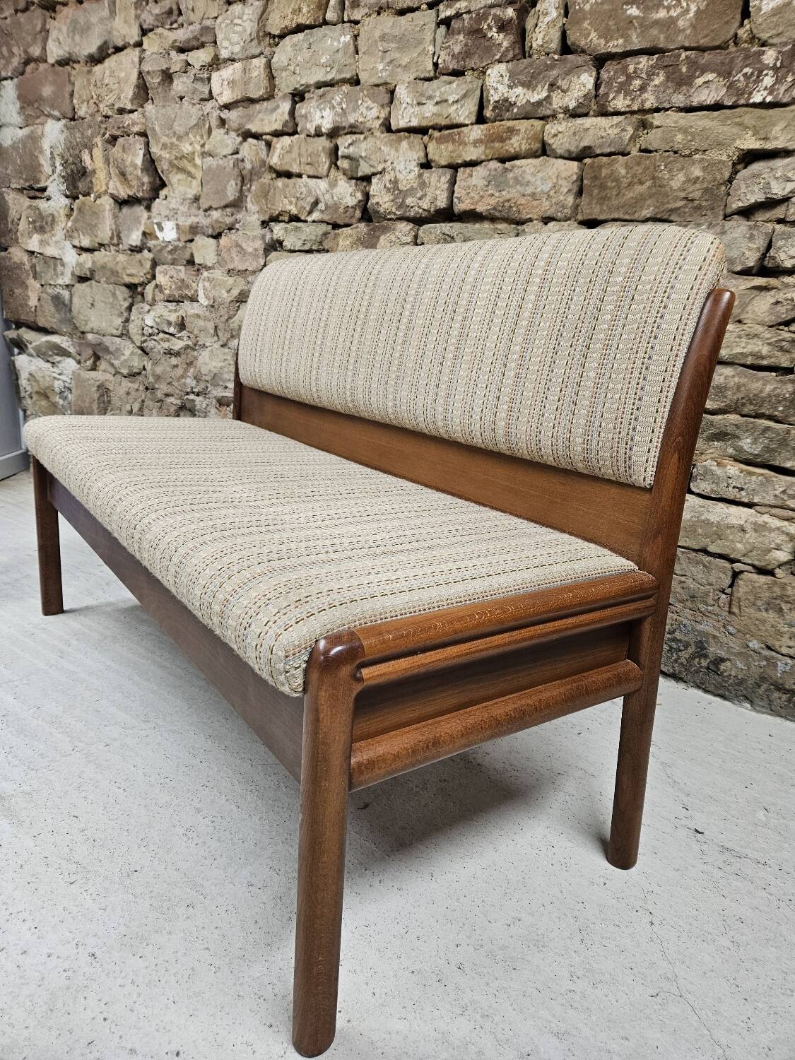 Vintage 1970s design storage bench