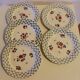 Assiettes plates Digoin Sarreguemines modèle Bastia