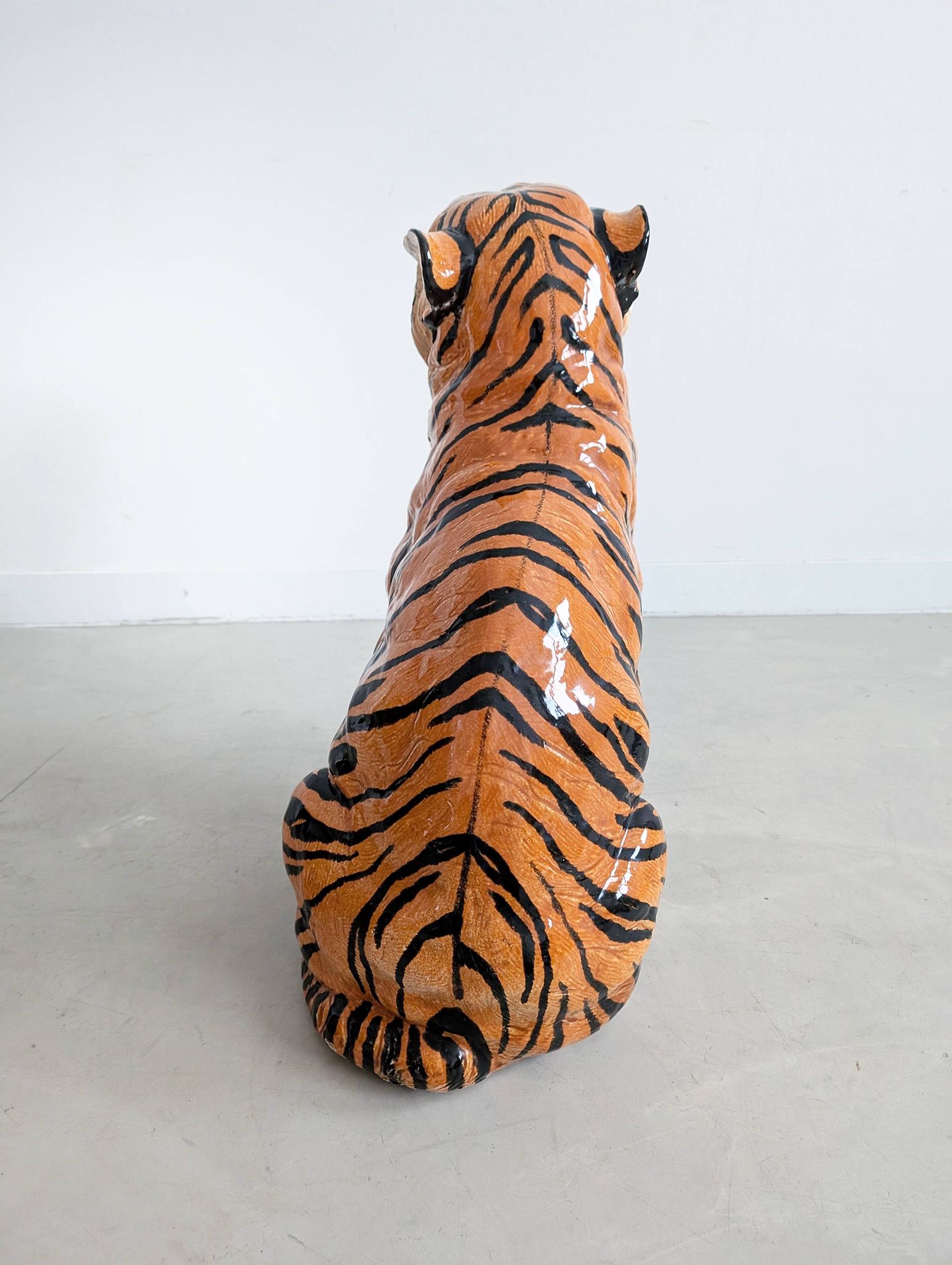 Italian Ceramic Tiger Cub 1970s
