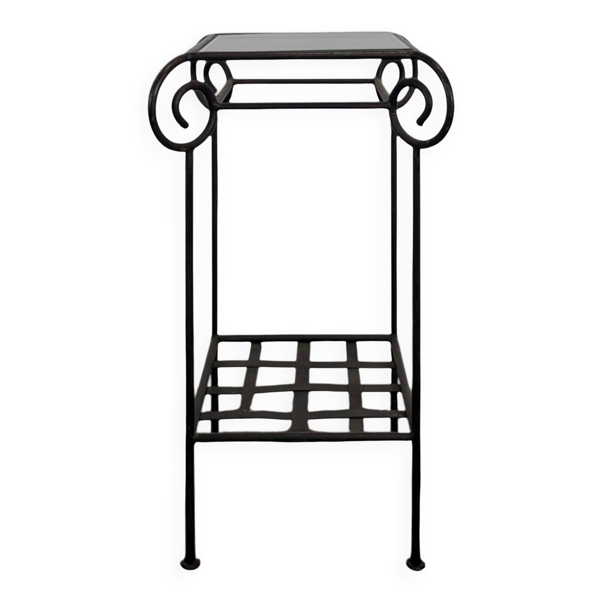 Wrought iron stool