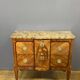 Chest of drawers with a central projection from around 1880