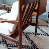 Pair of Scandinavian armchairs of the years 60