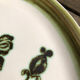 Gien oval dish Herbiers series