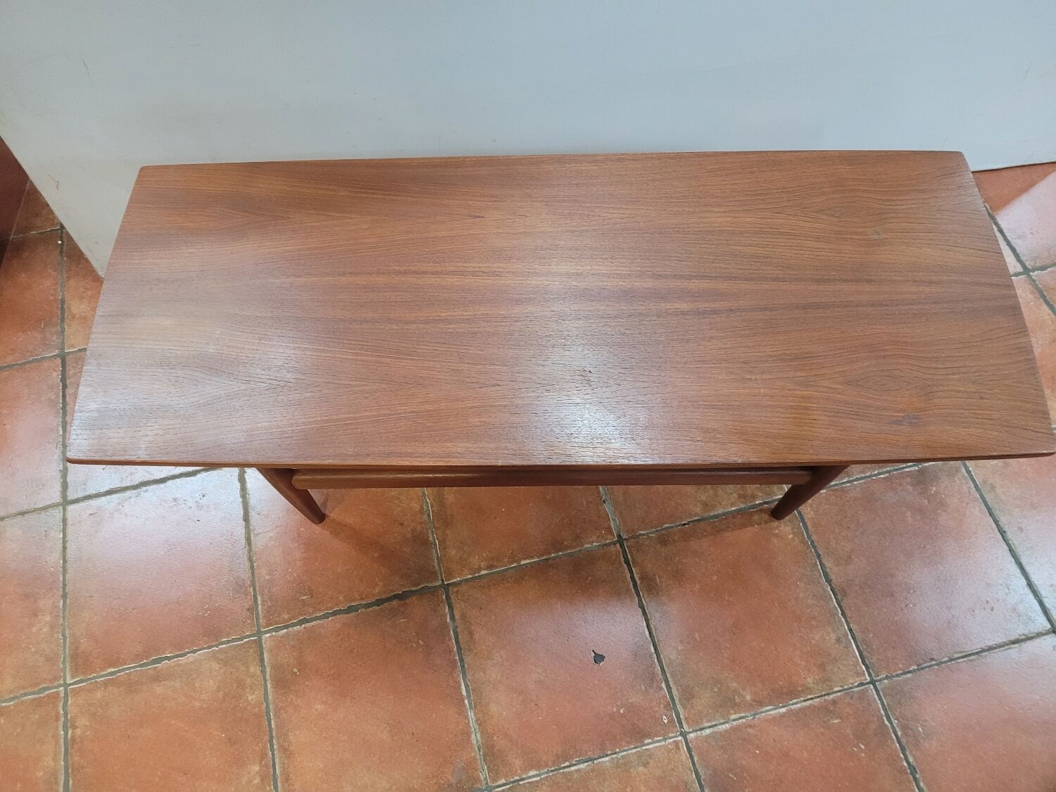 Scandinavian teak coffee table Grete Jalk from the 60s
