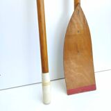 Vintage wooden paddles