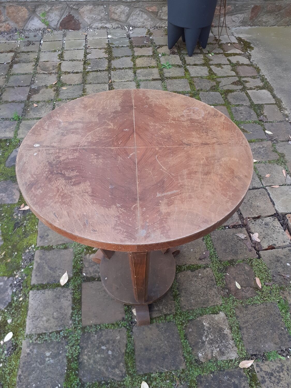 Art Deco Side Table from the 1950s