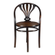 Chaise Thonet N°1029 bistrot à palmette, 1920