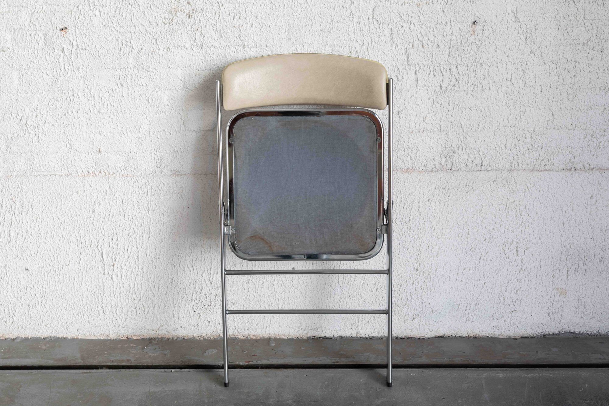 Set of 4 'Plia' dining chairs by Giancarlo Piretti
