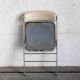 Set of 4 'Plia' dining chairs by Giancarlo Piretti