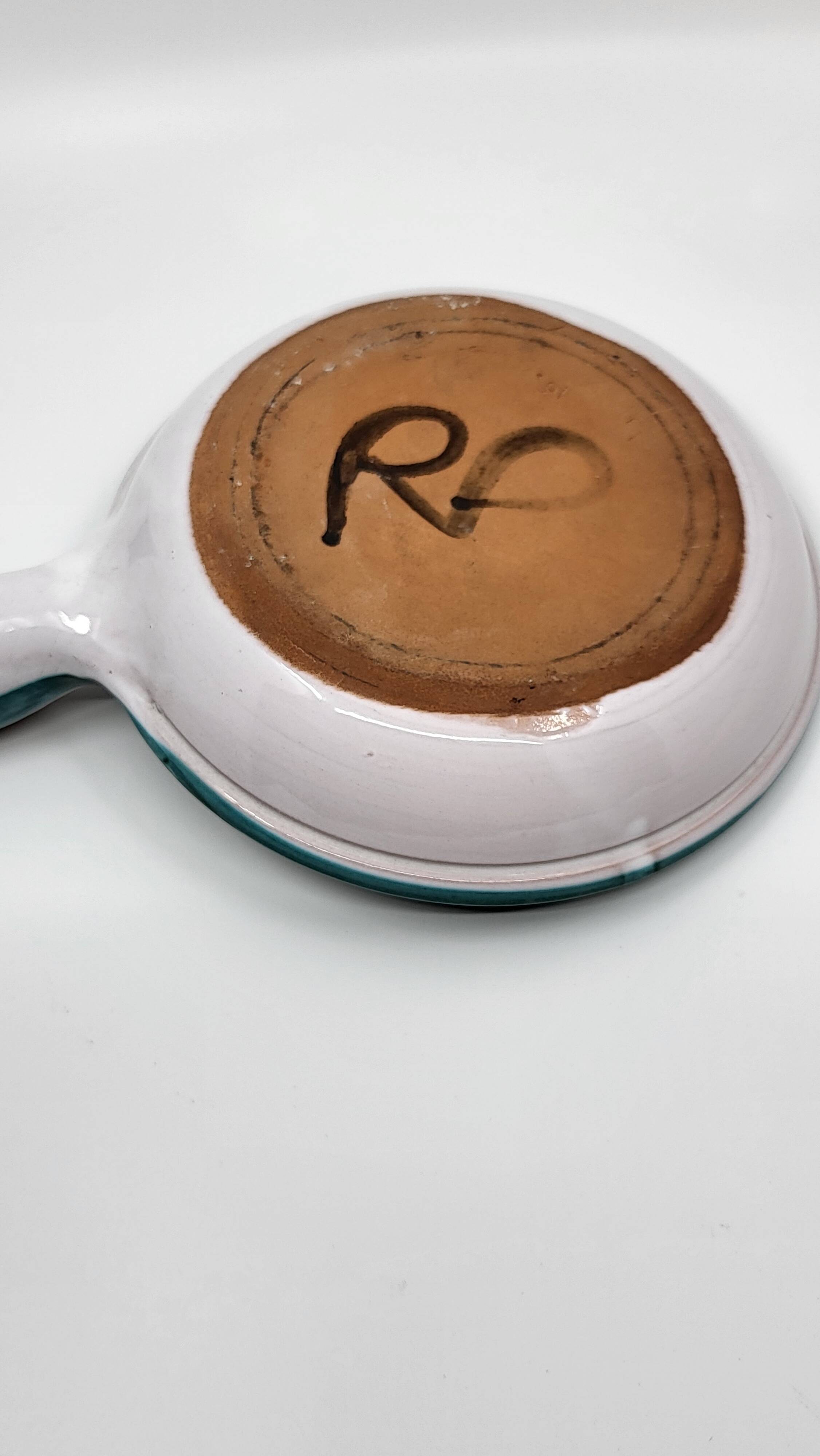 Robert Picault French Ceramic Skillet Vallauris 1960/70 Vintage
