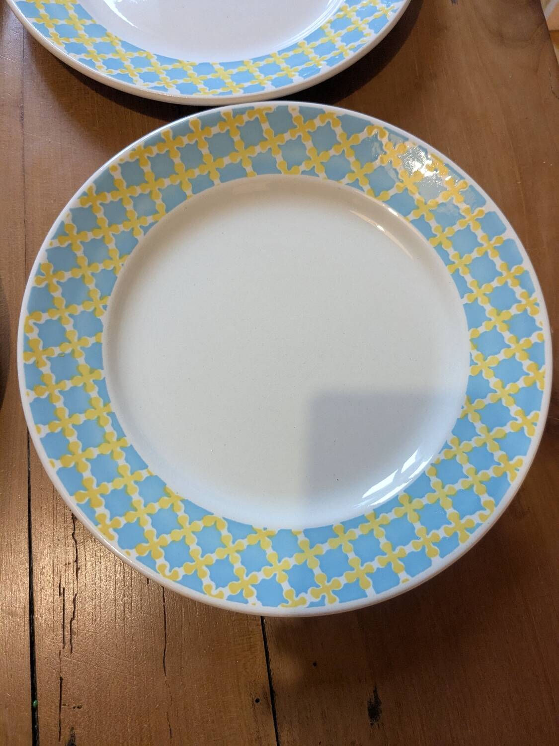 8 Digoin Sarreguemines dinner plates