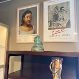 Old poster lithograph Picasso "Rare engravings" 1966