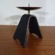 Brutalist Iron and Brass Candleholder, 1960s