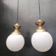 Suspensions laiton et verre