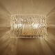 Pair of Vintage Kalmar Glass Sconces