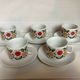 Five large bavaria flower cups with five sub-cups