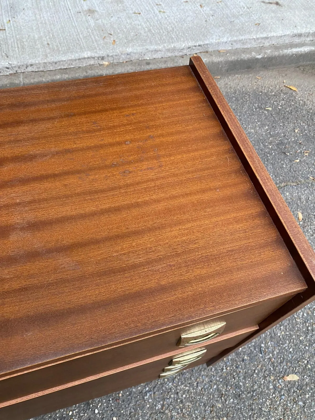 Mid-Century Scandinavian wooden chest of drawers 1960