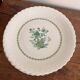Flat Plates Porcelain Limoges Georges Boyer Nankin Green Pearl Edges