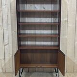 English library of the G-Plan brand of the 70s in teak