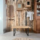 Vintage industrial coffee table (refurbished)