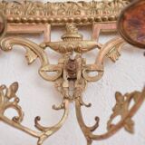 19th century bronze wall mirror