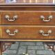 Lane Altavista Virginia brown lacquered wooden side table, vintage 1920s bedside table.
