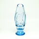 Mid-century modern vase, crystal, Czechoslovakia, 1950s