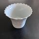 Porcelain basket-style planter