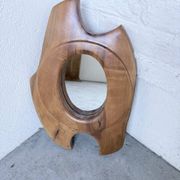Organic walnut mirror 1960