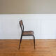 Chaise d'école mullca pied fuseau