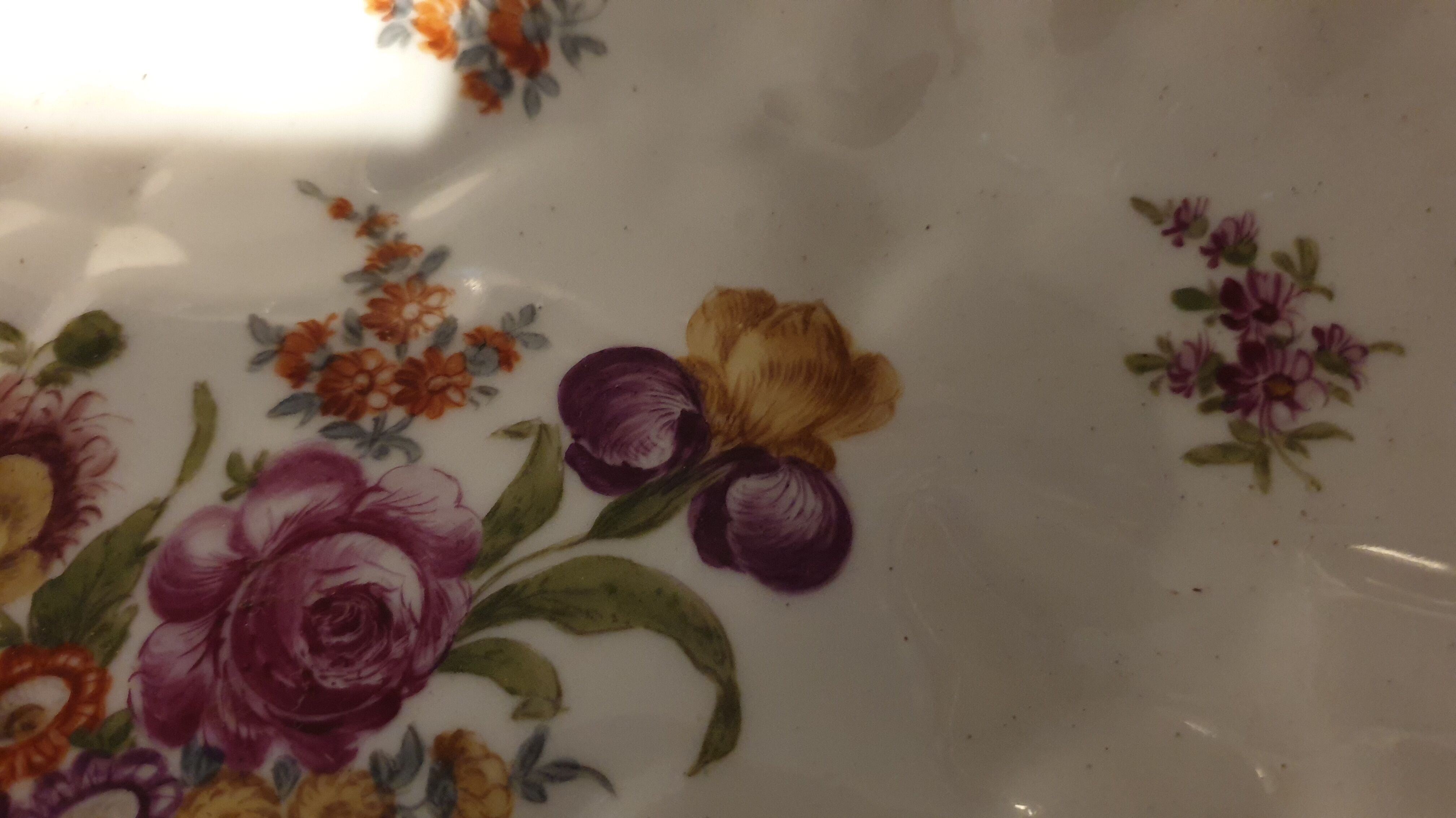 Porcelain planter XIXth