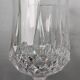 6 verres à pied en cristal