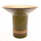 Vase corolle en grès vert olive des Sixties de Rosenthal Studio Linie
