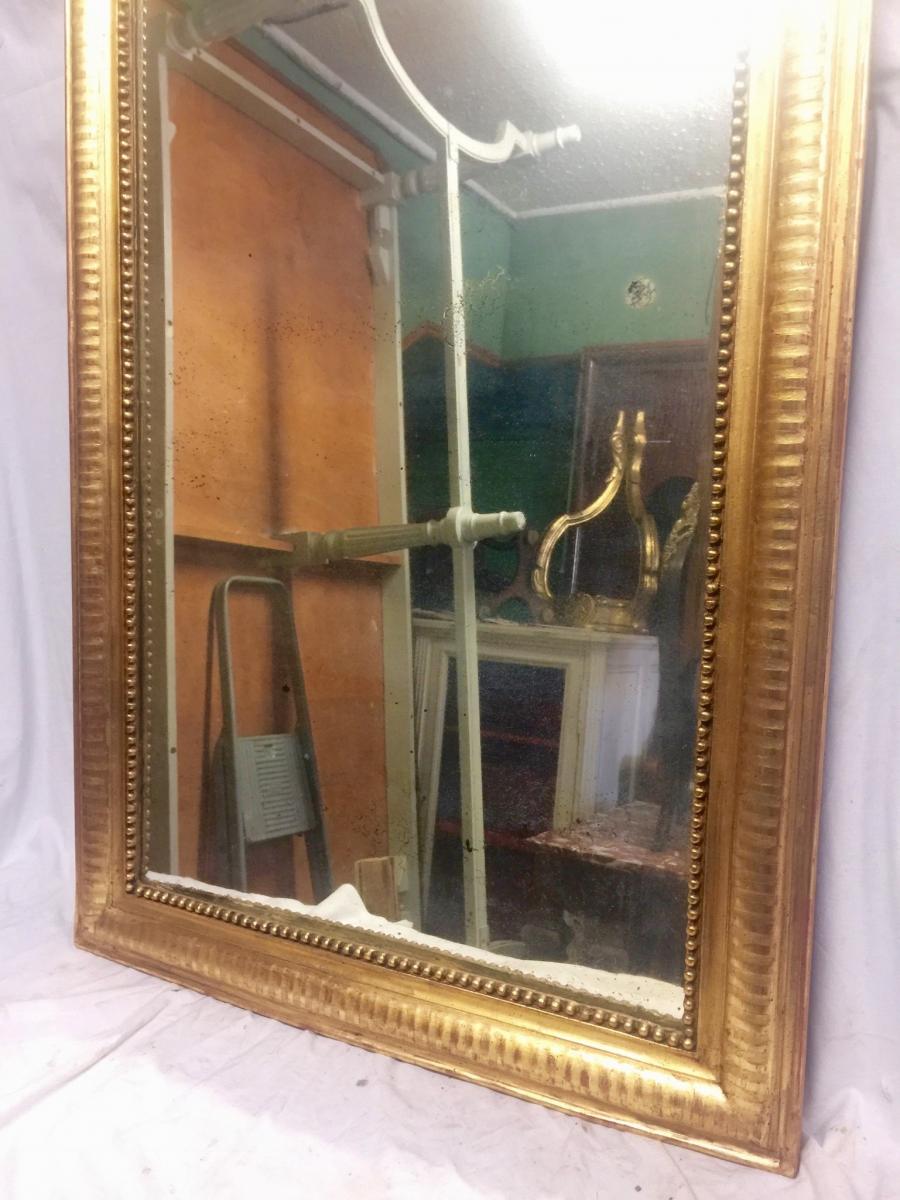 Mirror Louis Philippe 124 cm wooden