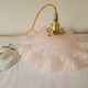 Pink Clichy glass pendant lamp