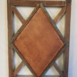 Miroir claustras en teck birman 49x80cm