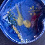 Heart ashtray Annecy pottery Saint-Jorioz