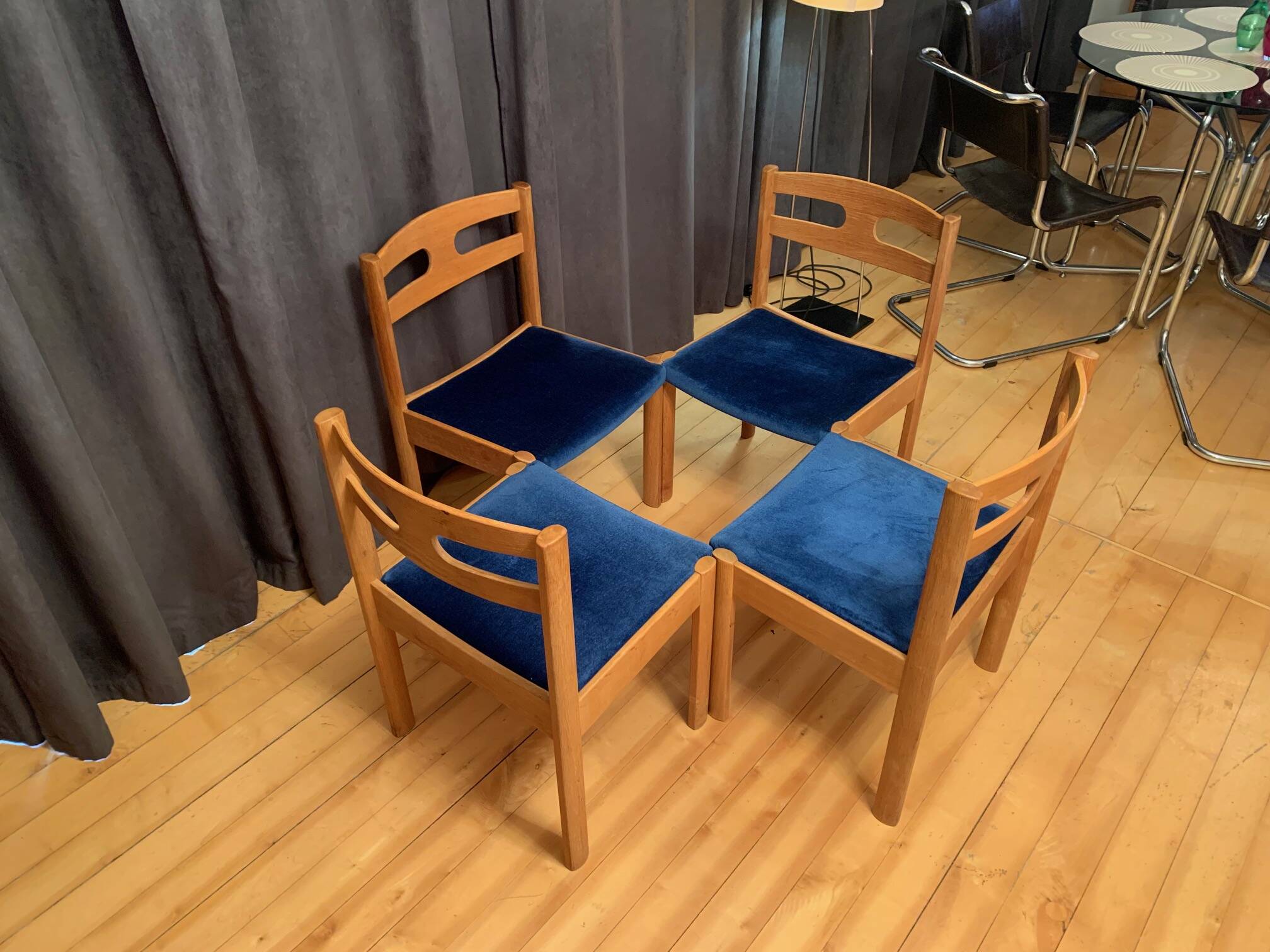 Set of four Asko Export chairs, Finland, 1960s