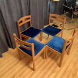 Set of four Asko Export chairs, Finland, 1960s