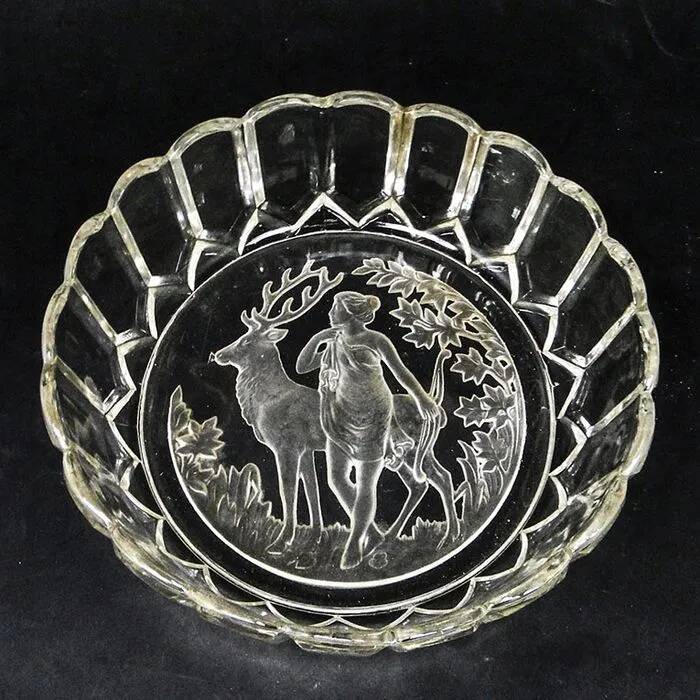 J4W Ząbkowice - plate with Diana and the Deer