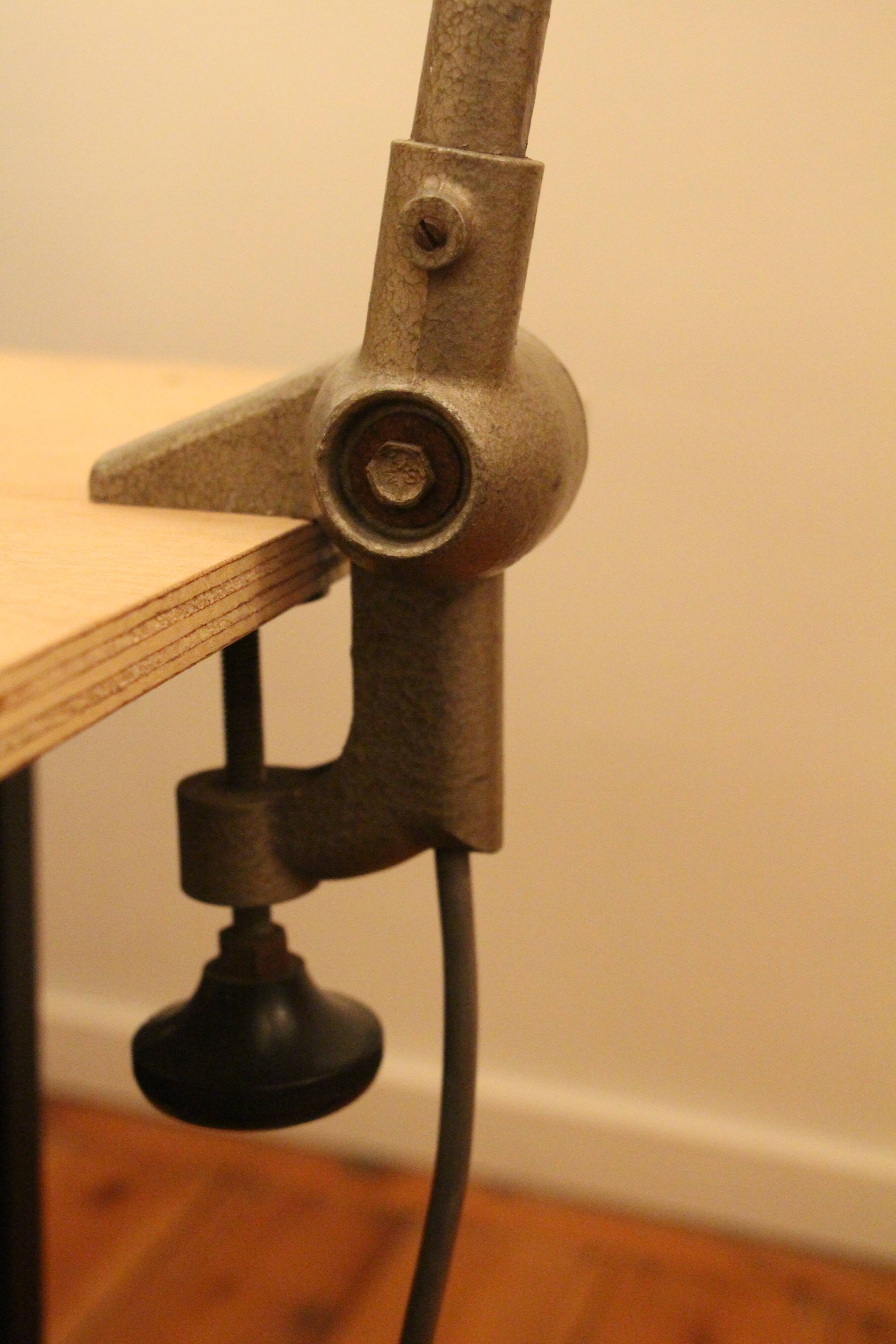 Workshop lamp style lumina telescopic 50s